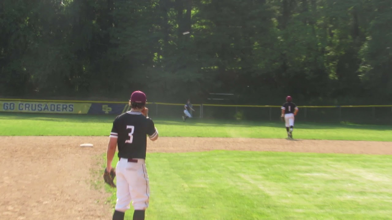 Makris putout Boys' Latin/St. Paul's baseball MIAA B final 05/25/21