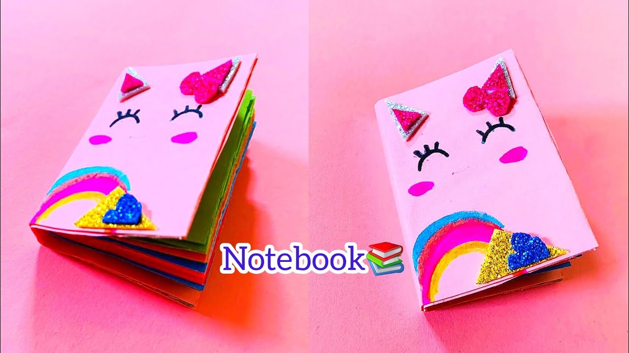 Mini Notebook Maker Mini Notebook||How To Make Mini Notebook Easily - YouTube