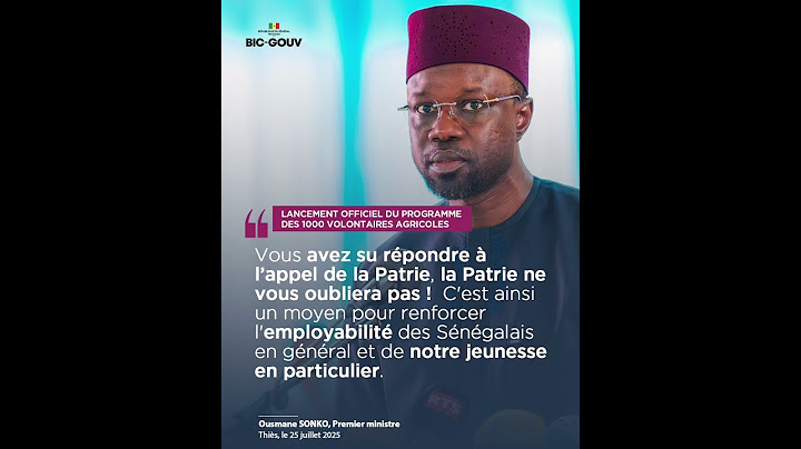 Ousmane sonko au volontaires a thies #senegal #ousmanesonko #diomayepresident