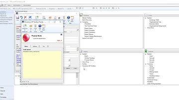 Dynamics GP Toolbox - Pop Ups