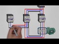 دورة التحكم الآلى الدرس الثالث دوائر التحكم ستار دلتا مع المحاكاه star delta control circuits