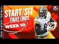 2020 Fantasy Football Advice - Week 10 Tight Ends - Start or Sit? Every Match Up