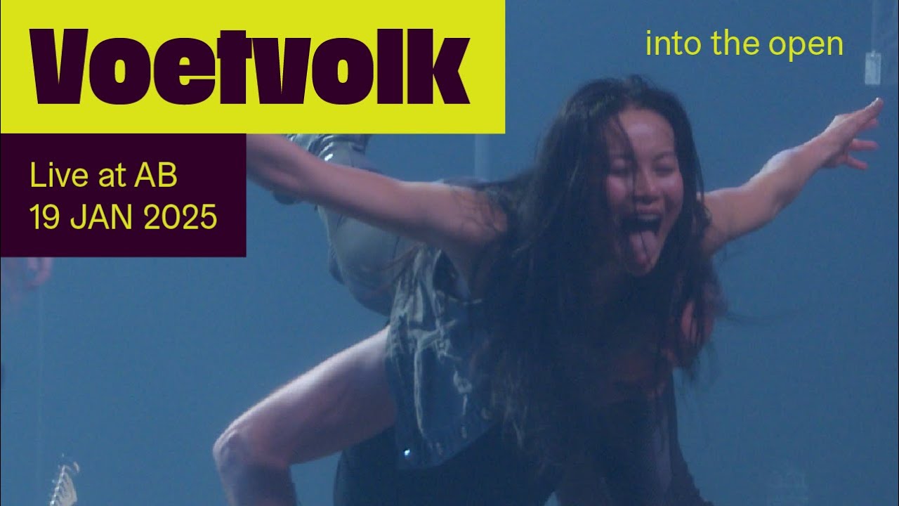 Voetvolk presents 'into the open' Live at AB - Ancienne Belgique