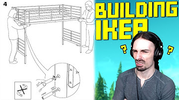 I Tried To Follow the Hardest IKEA Instructions Using This Game - Scrap Mechanic Gameplay