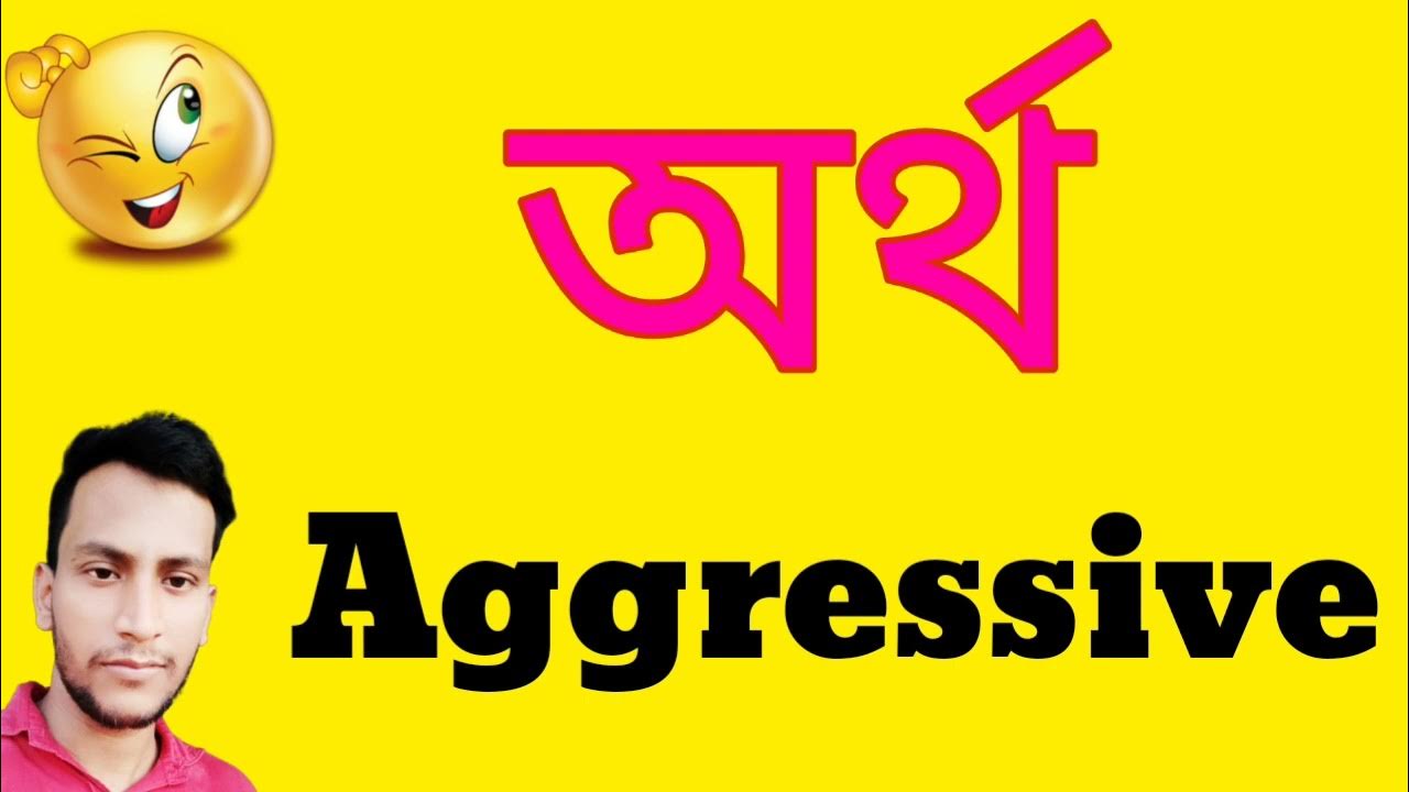 Aggressive Aggressive i Aggressive Meaning In aggressive-meaning-in-hindi-and-english-youtube