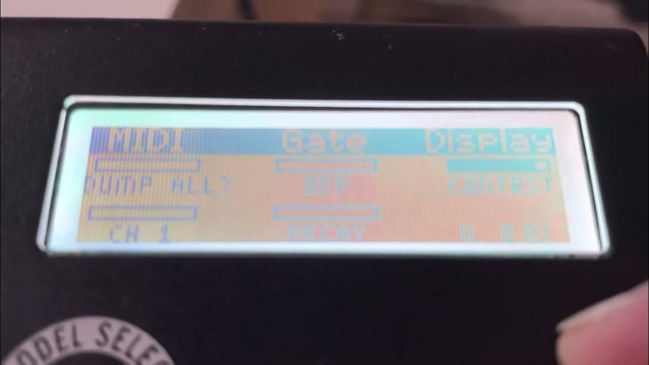 Line 6 M9 screen strobing/flicker YouTube