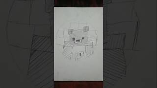 i made a wallibear profile drawing#ytshorts #art#drawing#minecraft@Wallibear#gamtng#wgitachi