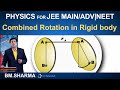 Rotational kinematics Combined Rotation| #NEET | #JEE Main Advanced Physics by BM Sharma #Cengage