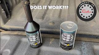 DOES IT WORK??? BG 44K PLATINUM Fuel System Cleaner