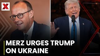 German Chancellor Merz Urges US President Trump To Back Ukraine Together | NewsX World