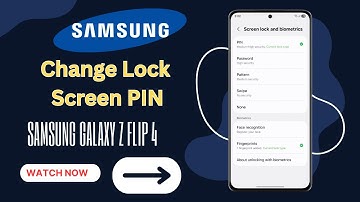 How To Change Lock Screen PIN on Samsung Galaxy Z Flip 4 – Easy Step by Step Guide!
