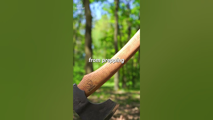Wondering what an axe really does?🪓It's your go-to for chopping, splitting, and carving wood🪵#Axe