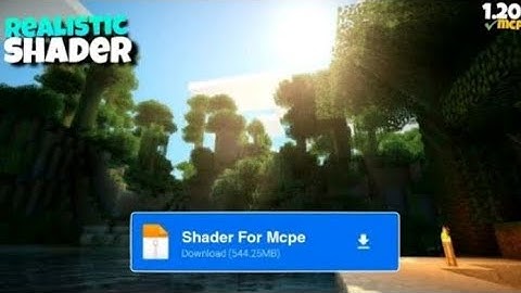 Ultra shader for Minecraft pe 1.20+ | Render dragon shader for Minecraft pe 1.20