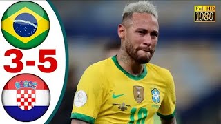 bresil vs Croatie 3-5 All goal highlights resumé 2022