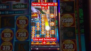 Surprise Huge Win!! 💰🤩🎰 #slots #gamble #casinogame #casino #slotmachine #casinofun screenshot 1