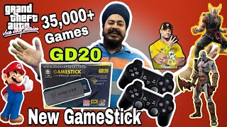 Game Stick GD20 with 35000+ Games New 3D & Classic Retro God of war GTA Tekken Ben10 Mario Contra