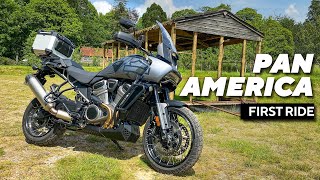 Harley Pan America First Ride - 액션을 감상하세요! screenshot 1