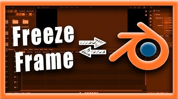 Blender Tutorial: How to Freeze Frame in Blender Video Editor