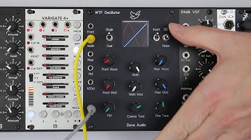 Dove Audio WTF Oscillator Tuneable Noise Demo