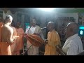 Gurupuja kirtan by hh haladhar swami maharajoath ceremonygadeigiri