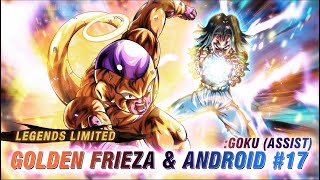 DRAGON BALL LEGENDS "LL Golden Frieza & Android #17: Goku (Assist)" Joins the fight! screenshot 4