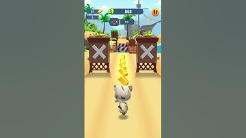 Talking Tom Gold Run vs Talking Tom Time Rush (iOS, Android Gameplay #227 #talkingtomgoldrun #shorts