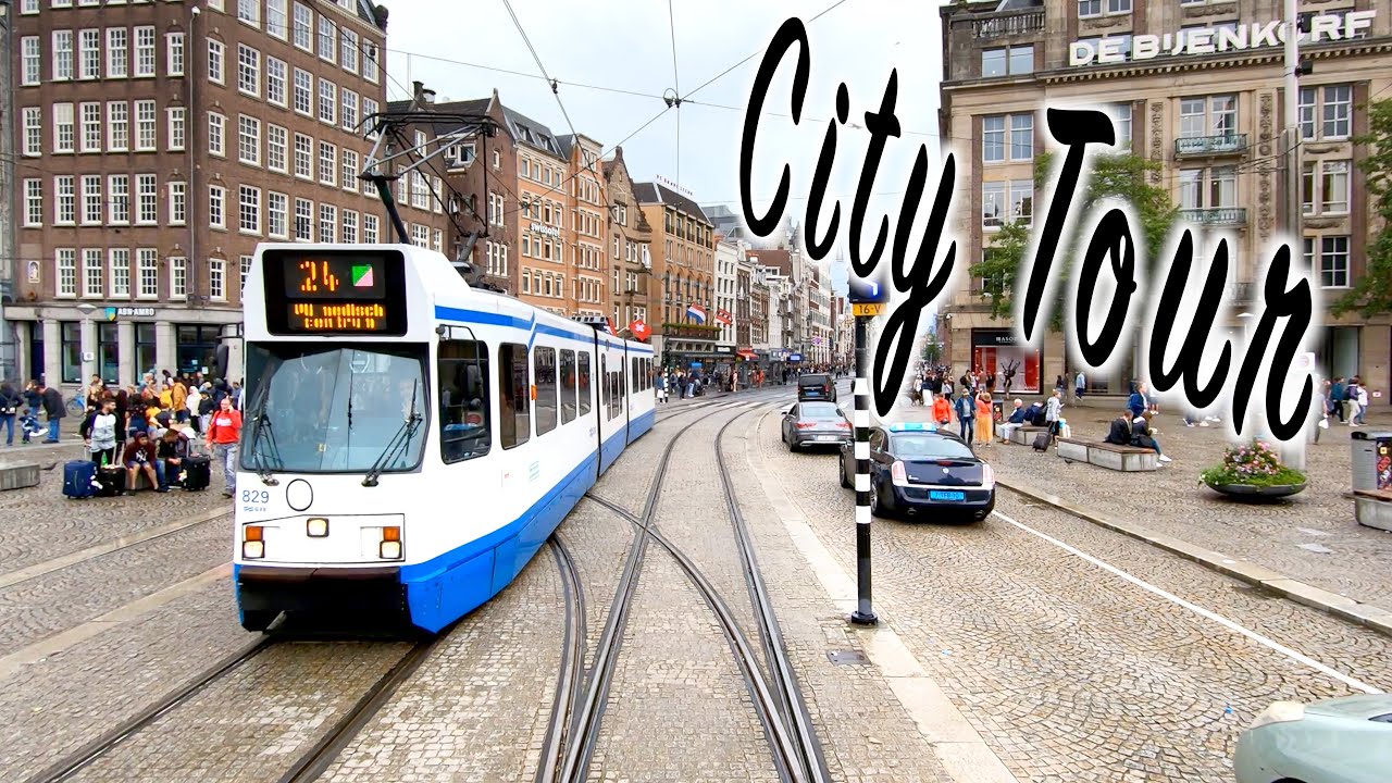 🇳🇱 Amsterdam City Tour : Cab Ride 1957: Electrische Museumtramlijn Amsterdam 18/8/2019