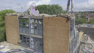 Tarleton High School - Lancashire - J Block Demolition