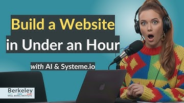 Bouw een website in minder dan een uur met AI en Systeme.io