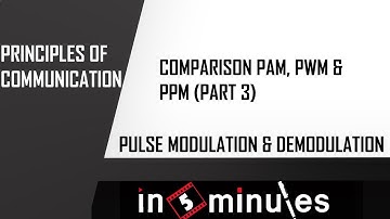 Module6_VId_13_Pulse Modulation and Demodulation_Comparison PAM PWM PPM (Part 3)