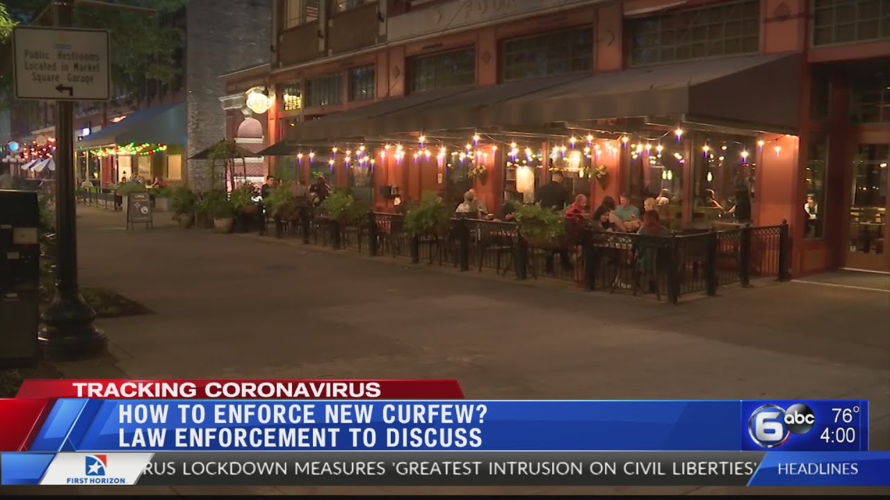 How to enforce new curfew? Law enforcement to discuss