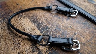 Make you own: Headcollar - Part 2 - Rolled Throat ~ Bridle work Tutorial