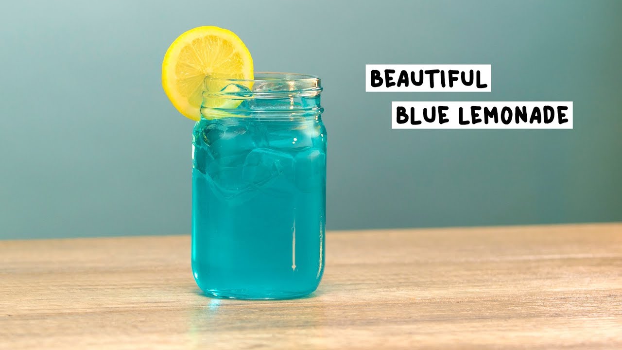 Beautiful Blue Lemonade Tipsy Bartender