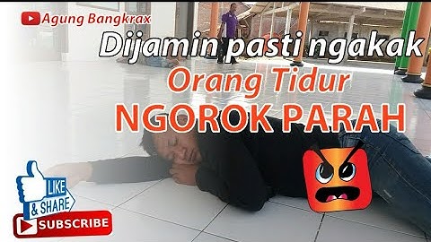 Kumpulan video lucu - (Orang tidur ngorok)