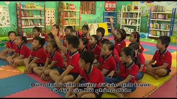 Tiết đọc thư viện – Hoạt động Cùng đọc (sách khổ lớn)