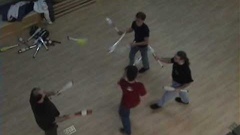 Scrambled V: Juggling Takeouts Pattern