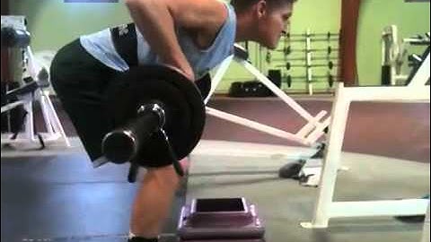 Pendlay Rows Form Check