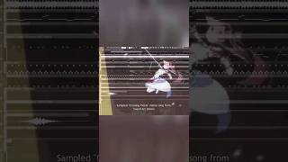 I sampled Sword Art Online "Crossing Field" opening into a Punk Trap beat🎸🗡 #shorts #flstudio #anime