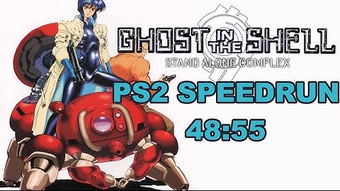 Ghost in the Shell PS2 Speedrun - 46:55