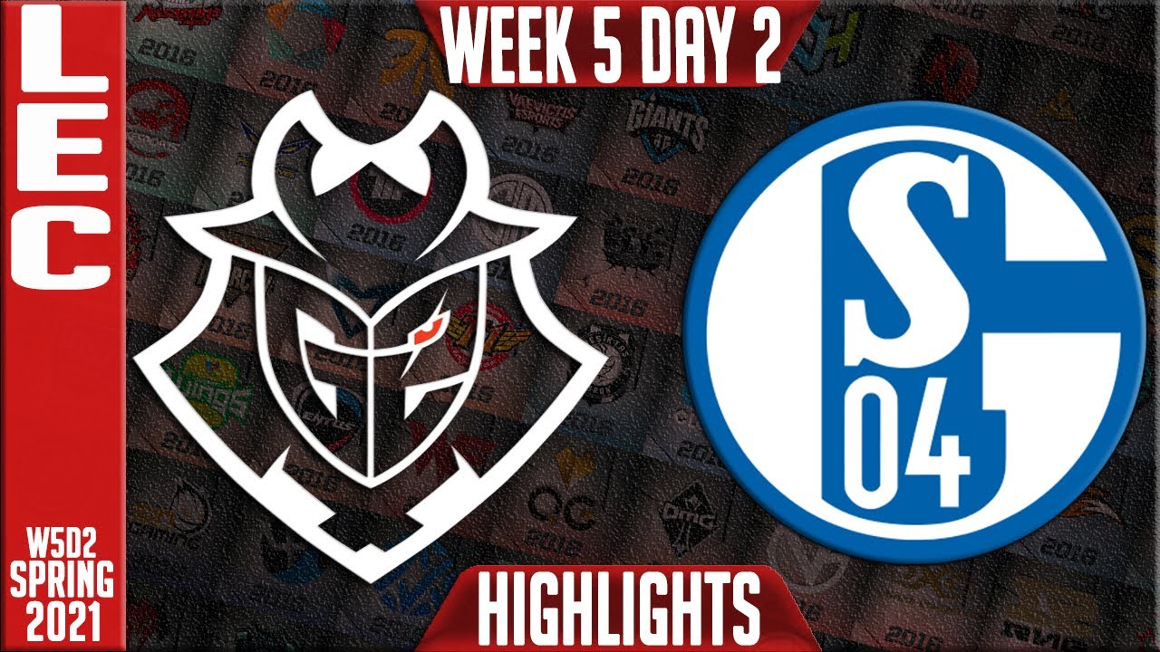 G2 vs S04 Highlights | LEC Spring 2021 W5D2 | G2 Esports vs Schalke 04