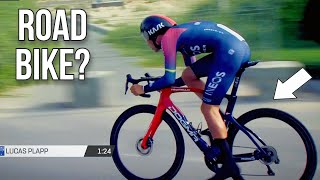 This is what a time trial on a road bike looks like | UAE Tour 2022 Stage 3