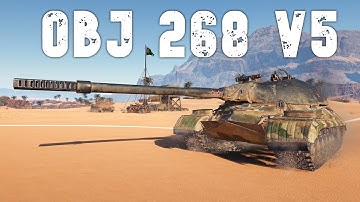 World of Tanks Object 268 Version V - 5 Kills 9,5K Damage