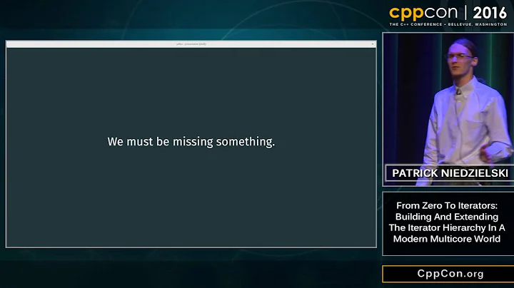 CppCon 2016: “Building and Extending the Iterator Hierarchy in a Modern, Multicore World"