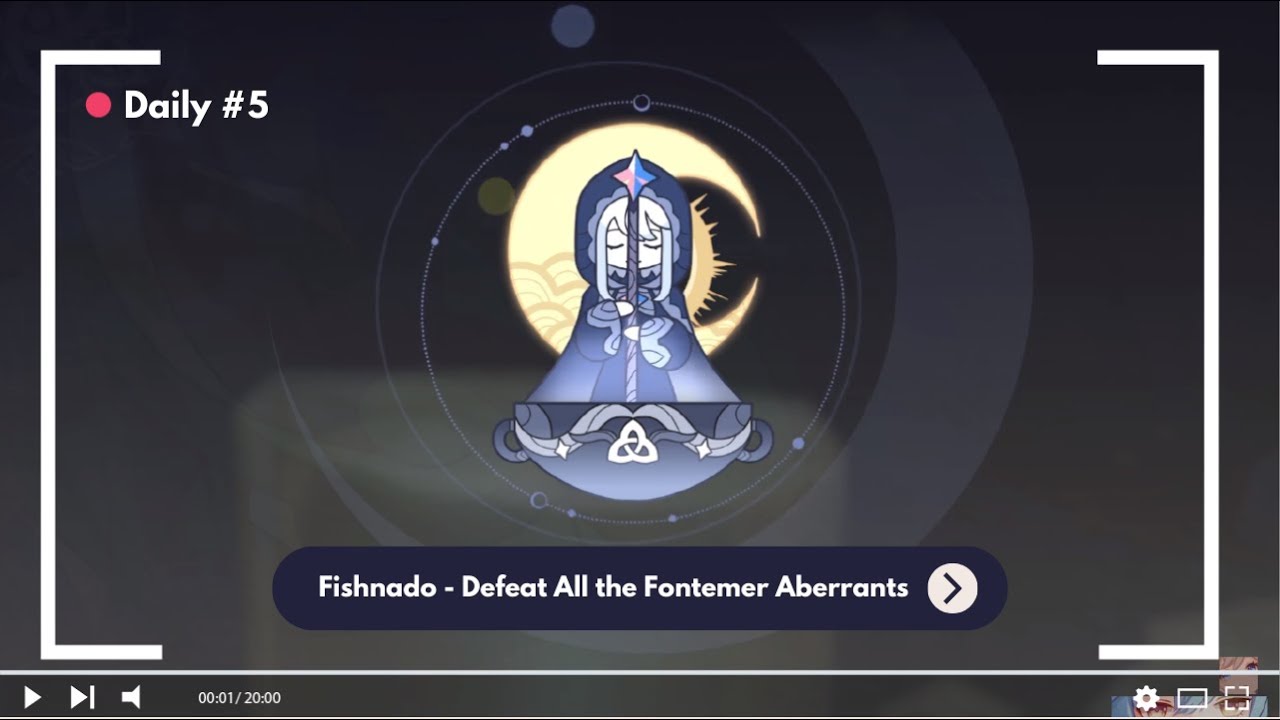 Fishnado [Defeat All the Fontemer Aberrants] - Fontaine Daily Quest ...