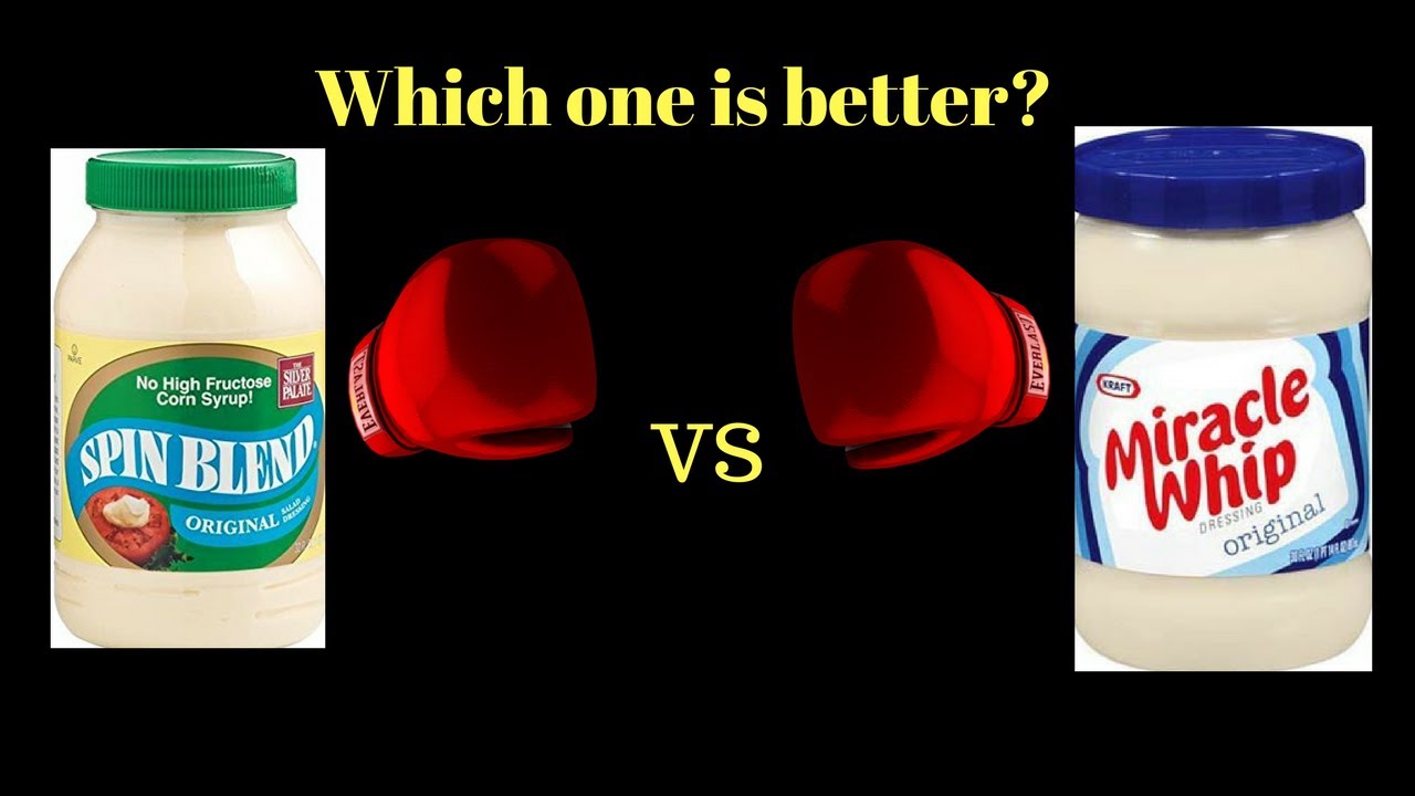 hellmann s vs miracle whip mayo challenge youtube
