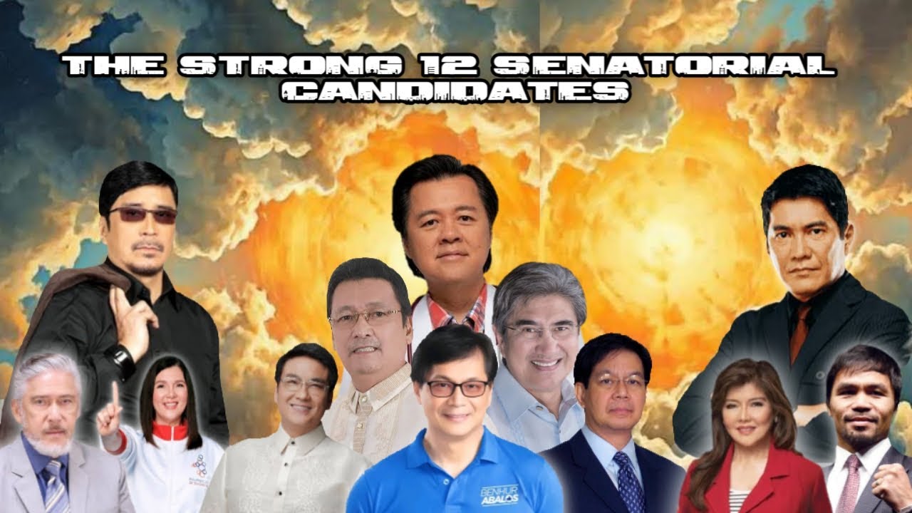 Senatorial The Strong 12 Senatorial Candidates - YouTube