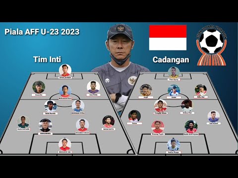 Tim Inti &amp; Cadangan Timnas Indonesia U-23 Piala AFF U-23 2023 ~ Skuad Terbaru 16 Agustus 2023