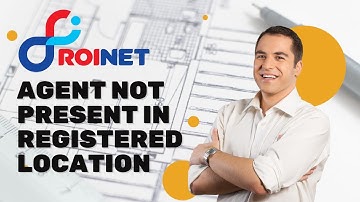 Roinet Xpresso Agent Not Present in Registered Location