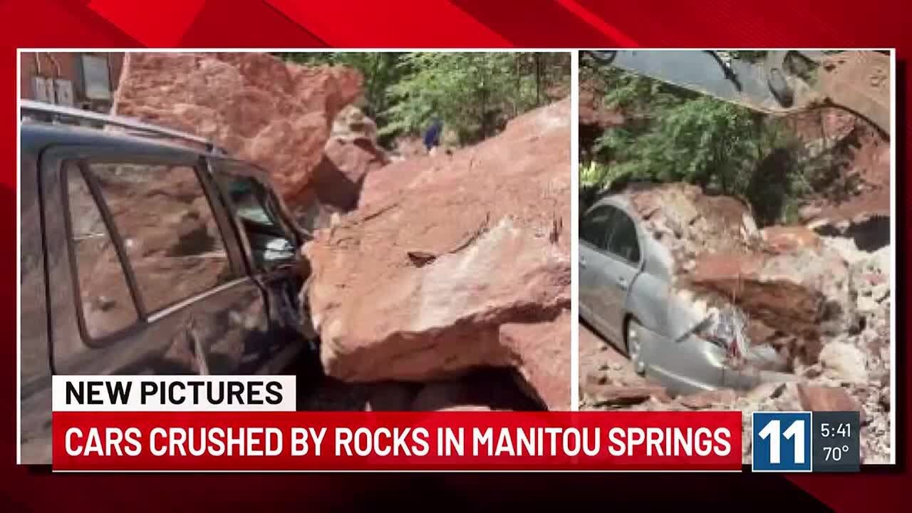 Lovers Lane in Manitou Springs closed after rockslide