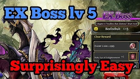 Beelzebub EX BOSS LV. 5, Ch. 4 "Swallow that Gluttony" [Part 2] || The Alchemist Code GL